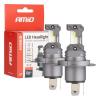 LED autožárovky HYBRID H4/H19, 6000K, 60W, CANBUS, E9/ECE R10