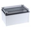 Fibox Nástěnná krabice, řada: CAB PCQ IP66, IP67 Polykarbonát Šedá 198 mm Průhledné dveře 172 mm 298 mm Fibox Nástěnná krabice, řada: CAB PCQ IP66, IP67 Polykarbonát Šedá 198 mm Průhledné dveře 172 mm 298 mm