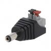 Konektor DC 2,1mm svorka s pružinou Konektor DC 2,1mm svorka s pružinou
