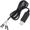 Převodník USB/TTL RS232 PL2303HX, 4pin, kabel 1 m Převodník USB/TTL RS232 PL2303HX, 4pin, kabel 1 m