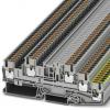 Phoenix Contact Svorkovnice pro montáž na lištu DIN 3210547, řada: PTB, 400V Šedá 0.14mm², 4 mm² 3 Zásuvný Phoenix Contact Svorkovnice pro montáž na lištu DIN 3210547, řada: PTB, 400V Šedá 0.14mm², 4 mm² 3 Zásuvný