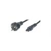 RND Napájecí kabel, řada: H05VV-F 3žilový 1.5 m Polyvinylchlorid plášť, Černá, vnější průměr: 6.5 mm OD, 250V RND Napájecí kabel, řada: H05VV-F 3žilový 1.5 m Polyvinylchlorid plášť, Černá, vnější průměr: 6.5 mm OD, 250V