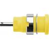 Schützinger DI SEB 6525 Ni / GE bezpečnostní vestavná zásuvka 4 mm žlutá 1 ks Schützinger DI SEB 6525 Ni / GE bezpečnostní vestavná zásuvka 4 mm žlutá 1 ks