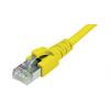 Dätwyler Cables Cat6a Ethernetové kabely, Žlutá, Nízko dýmivý bezhalogenový, A: RJ45 20 m Vnější, B: RJ45 Vnější