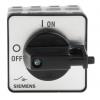 Siemens Oddělovací (hlavní) vypínač, rozsah: 3LD2022 3pólový Montáž do panelu IP65 16A 8 kW Siemens Oddělovací (hlavní) vypínač, rozsah: 3LD2022 3pólový Montáž do panelu IP65 16A 8 kW