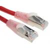 RS PRO Cat5e Ethernetové kabely, Červená, Polyvinylchlorid, A: RJ45, 30V 10 m Vnější, B: RJ45 Vnější, typ pláště: F/UTP RS PRO Cat5e Ethernetové kabely, Červená, Polyvinylchlorid, A: RJ45, 30V 10 m Vnější, B: RJ45 Vnější, typ pláště: F/UTP