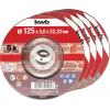 kwb 712041 sada řezných kotoučů 115 mm 10 ks nerezová ocel