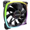 MONTECH Montech RX140 PWM ARGB Reverse Lüfter - 140mm, schwarz PC větrák s krytem vícebarevná (š x v) 140 mm x 140 mm včetně LED osvětlení MONTECH Montech RX140 PWM ARGB Reverse Lüfter - 140mm, schwarz PC větrák s krytem vícebarevná (š x v) 140 mm x 140 mm včetně LED osvětlení