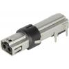 HARTING Ethernetový konektor, řada: HARTING T1 Industrial Vnitřní, počet cest: 2, Montáž na plošný spoj Stíněné, počet HARTING Ethernetový konektor, řada: HARTING T1 Industrial Vnitřní, počet cest: 2, Montáž na plošný spoj Stíněné, počet