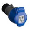 Amphenol Industrial Průmyslový napájecí konektor, řada: Easy & Safe, IP44, Kabel barva Modrá, 16 A 2P+PE, 230 V