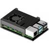 Joy-it Armor Case BLOCK ACTIVE SBC skříň Vhodné pro (vývojové sady): Raspberry Pi® včetně aktivního chladiče černá Joy-it Armor Case BLOCK ACTIVE SBC skříň Vhodné pro (vývojové sady): Raspberry Pi® včetně aktivního chladiče černá