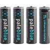 Paleblue akumulátor AA, Li-Ion, 1700, 1.5 V, 4 ks