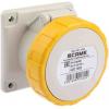 Scame Průmyslová napájecí zásuvka, řada: Optima, IP67 barva Šedá, 16A 2P+PE, 130V Scame Průmyslová napájecí zásuvka, řada: Optima, IP67 barva Šedá, 16A 2P+PE, 130V