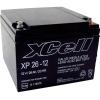 Olověný akumulátor XCell XP2412 XCEXP2612, 26 Ah, 12 V