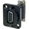 Neutrik NADB9FF-B D-SUB adaptér D-SUB zásuvka 9pólová - D-SUB zásuvka 9pólová 1 ks
