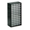 Skladovací jednotka se zásuvkami Šedá Polypropylen Průhledné zásuvky 550 mm x 310mm x 180 mm Treston