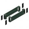 Schneider Electric Sokl, řada: PanelSeT Accessoires barva Šedá 200 mm 1200 mm, Epoxidový polyesterový prášek pro Skříň