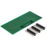 Perfboard, řada: BC Phoenix Contact, Epoxidové sklo Univerzální vrtaný plošný spoj s kolíkovou lištou Prototypovací Perfboard, řada: BC Phoenix Contact, Epoxidové sklo Univerzální vrtaný plošný spoj s kolíkovou lištou Prototypovací