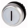 Eaton Hlava tlačítka, řada: RMQ Titan M22 Bílá Udržované, průměr výřezu: 22 mm IP67