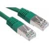 RS PRO Kat6 Ethernetové kabely, Zelená, Polyvinylchlorid, A: RJ45 0.5 m Vnější, B: RJ45 Vnější, typ pláště: S/FTP RS PRO Kat6 Ethernetové kabely, Zelená, Polyvinylchlorid, A: RJ45 0.5 m Vnější, B: RJ45 Vnější, typ pláště: S/FTP