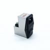 RS PRO Filtr IEC 6A Vnitřní, Montáž na rám, 250V ac 2 póly, 50Hz, 60 Hz Faston, 100 °C 2, -25 °C