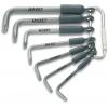 Hazet TORX sada klíčů T 8, T 10, T 15, T 20, T 25, T 30, T 40 7dílná
