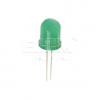 LED dioda HB8A-133, zelená 570 nm, 15 mcd, 20 mA, 45°