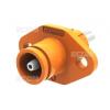 Vysokonapěťová zásuvka ESS-50A-06-C-OR, 1000 V / 50 A, 6 mm²