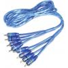 Sinustec RCA 65-4 cinch kabel 6.50 m