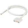 Koaxiální kabel, řada: MultiMag 15, Bílá Vnější Polyvinylchlorid, A: Rovný, B: Bez koncovky 3 m Rosenberger