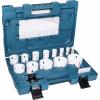 Makita D-63993 D-63993 sada děrovacích pil 16 mm, 19 mm, 22 mm, 25 mm, 32 mm, 35 mm, 37 mm, 44 mm, 51 mm, 57 mm, 64 mm, 68 mm, 76 mm 1 ks
