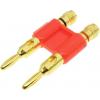 RS PRO Banánek, 4 mm, 30V, 32A, Červená, Vnější Přenos, materiál kontaktu: Mosaz, délka: 59 mm, pokovení kontaktu: Zlatá RS PRO Banánek, 4 mm, 30V, 32A, Červená, Vnější Přenos, materiál kontaktu: Mosaz, délka: 59 mm, pokovení kontaktu: Zlatá