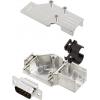 encitech DCMR-FK-09-DBP-K 6355-0065-01 sada D-SUB kolíkové lišty 90 ° Pólů: 9 pájecí kalíšek 1 sada