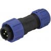 Weipu SP1310 / P 3 I kulatý faston, 1 ks