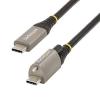 StarTech.com Kabel USB do zásuvky IC Vnější, řada: USB3, A: USB 3.2 typ C, 1 m Vnější, Černá, B: USB 3.2 typ C StarTech.com Kabel USB do zásuvky IC Vnější, řada: USB3, A: USB 3.2 typ C, 1 m Vnější, Černá, B: USB 3.2 typ C