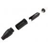 Neutrik Konektor XLR, počet kontaktů: 5, orientace těla: Rovný Vnější, pokovení: Stříbro přes nikl, Kabel, 50 V,