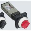 Pneumatický ventil s ručním ovládáním, řada: VZM500 barva Červená Otočný selektor G 1/8 G, materiál tělesa: Hliníková