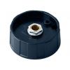 Knoflík potenciometru Černá 40 mm Průměr knoflíku 6 mm hřídel OKW A2540060 Kulatý hřídel Knoflík potenciometru Černá 40 mm Průměr knoflíku 6 mm hřídel OKW A2540060 Kulatý hřídel