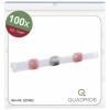 Quadrios 22C462 krimpovací spojka se smršťovací bužírkou 0.5 mm² 1.0 mm² plná izolace červená 1 sada