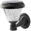 V-TAC VT-969 93575 solární nástěnná lampa, LED, 0.80 W, teplá bílá, přírodní bílá , studená bílá, černá