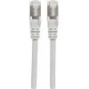 Intellinet 737296 RJ45 síťové kabely, propojovací kabely CAT 6A S/FTP 50.00 m šedá fóliové stínění, stínění pletivem, bez halogenů 1 ks Intellinet 737296 RJ45 síťové kabely, propojovací kabely CAT 6A S/FTP 50.00 m šedá fóliové stínění, stínění pletivem, bez halogenů 1 ks