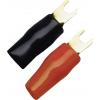 Sinuslive KSI 25 P6 vidlicové kabelové oko 25 mm² Ø otvoru=5 mm částečná izolace černá, červená 6 ks