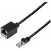 LogiLink CQX063S RJ45 síťové kabely, propojovací kabely CAT 6A S/FTP 3.00 m černá samozhášecí, bez halogenů, stínění pletivem 1 ks LogiLink CQX063S RJ45 síťové kabely, propojovací kabely CAT 6A S/FTP 3.00 m černá samozhášecí, bez halogenů, stínění pletivem 1 ks