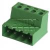 Svorkovnice vidlice 2EDGKR-5.08-04P, 4 póly, 320 V / 20 A Svorkovnice vidlice 2EDGKR-5.08-04P, 4 póly, 320 V / 20 A