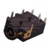 Jack zásuvka 3,5 mm stereo, 4 póly, 2× spínač, pouzdro PS