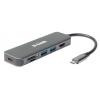 Rozbočovač USB-C DUB-2327, standard: USB 1.1, USB 2.0, USB 3.0 USB, počet portů USB: 3 Sběrnice USB 13.5 mm D-Link 35 mm