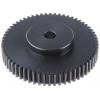 Čelní ozubené kolo, Ocel 60zubové, průměr rozteče: 120 mm, 2 průměr náboje 60 mm vývrt 15mm RS PRO Čelní ozubené kolo, Ocel 60zubové, průměr rozteče: 120 mm, 2 průměr náboje 60 mm vývrt 15mm RS PRO