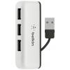 Belkin F4U021bt USB Hub 4 porty USB-A USB 2.0 480 MBit/s bílá F4U021bt