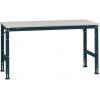 Manuflex AU4007.7016 Pracovní základní stolní Univerzální standardní s plastové desky, Šxhxv = 1000x600x760-870 mm antracitová Manuflex AU4007.7016 Pracovní základní stolní Univerzální standardní s plastové desky, Šxhxv = 1000x600x760-870 mm antracitová