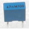 47n/100V KMKT, svitkový kondenzátor radiální, RM=5mm